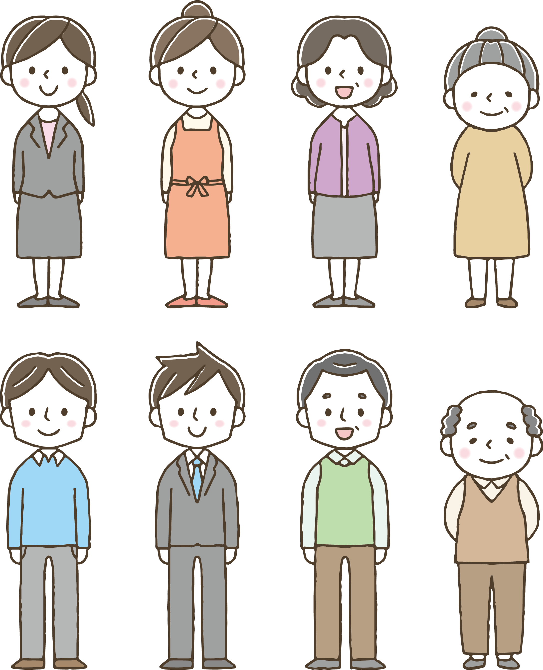 一般的な世代の分類